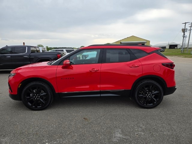 Used 2022 Chevrolet Blazer RS with VIN 3GNKBKRSXNS221048 for sale in Fertile, MN