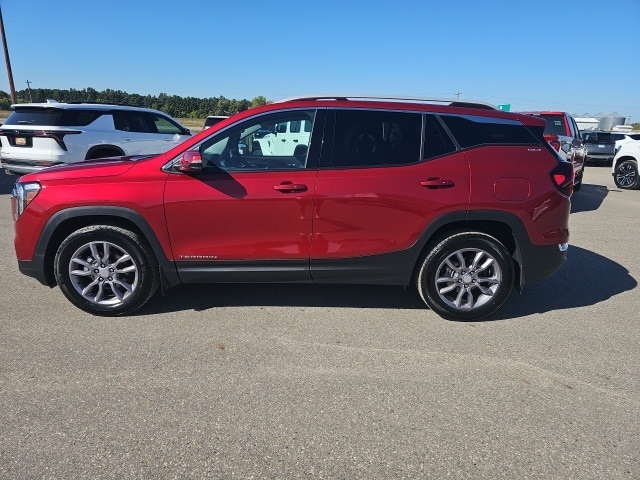 Used 2023 GMC Terrain SLT with VIN 3GKALVEGXPL249616 for sale in Fertile, Minnesota