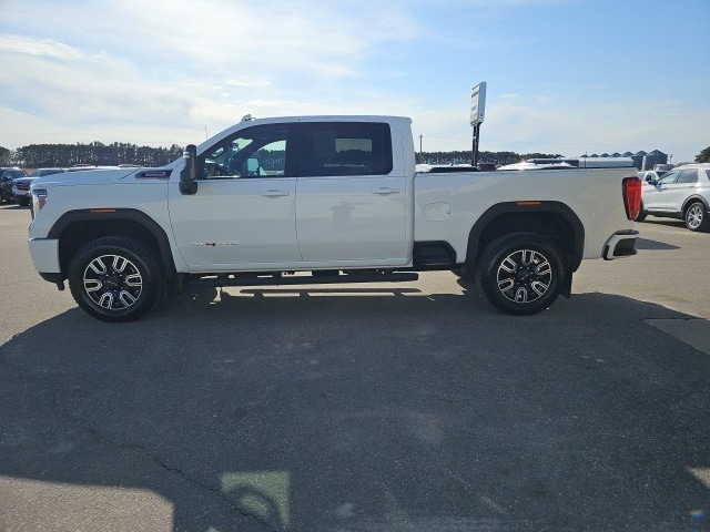 Used 2021 GMC Sierra 3500HD AT4 with VIN 1GT49VEY7MF113028 for sale in Fertile, Minnesota