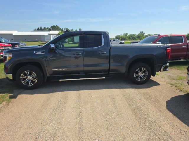 Used 2021 GMC Sierra 1500 SLE with VIN 1GTV9BETXMZ249837 for sale in Fertile, Minnesota