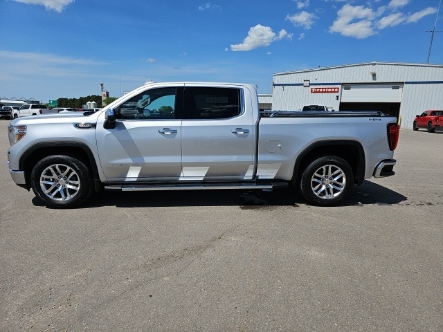 Used 2021 GMC Sierra 1500 SLT with VIN 3GTU9DEL1MG176834 for sale in Fertile, MN