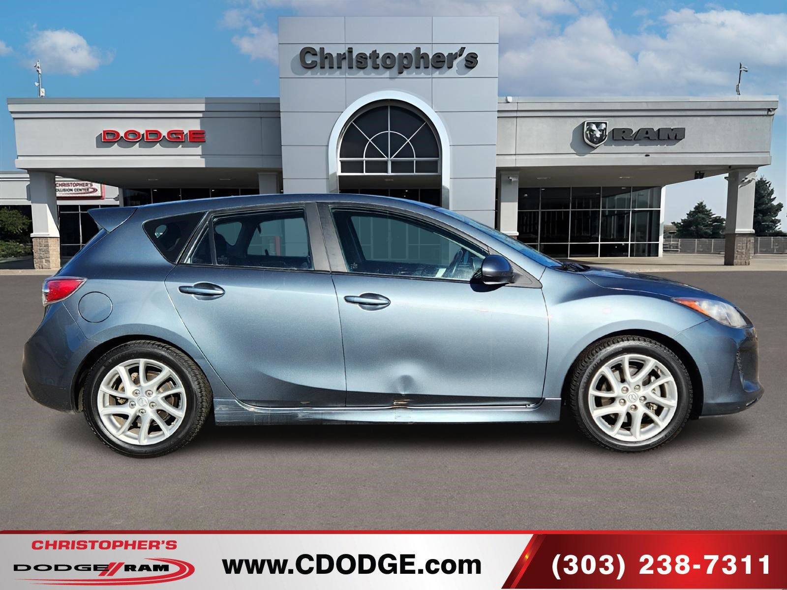Used 2012 Mazda MAZDA3 s Touring with VIN JM1BL1L68C1508995 for sale in Golden, CO
