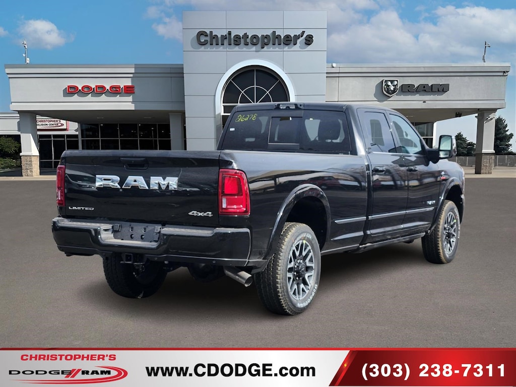 New 2026 Ram 3500 LIMITED CREW CAB 4X4 8' BOX Pickup