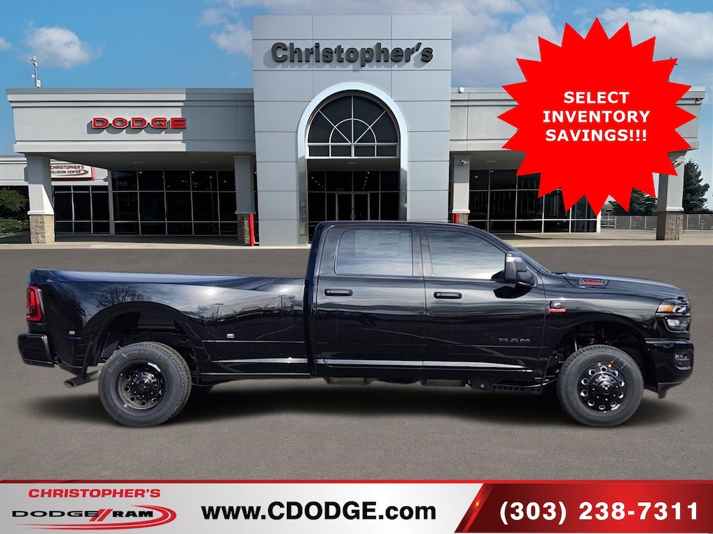 New 2026 Ram 3500 BIG HORN CREW CAB 4X4 8' BOX Pickup
