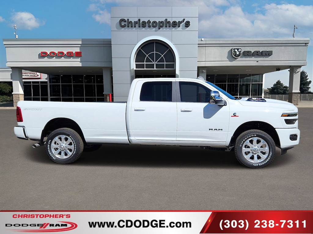 New 2025 Ram 3500 LARAMIE CREW CAB 4X4 8' BOX Pickup