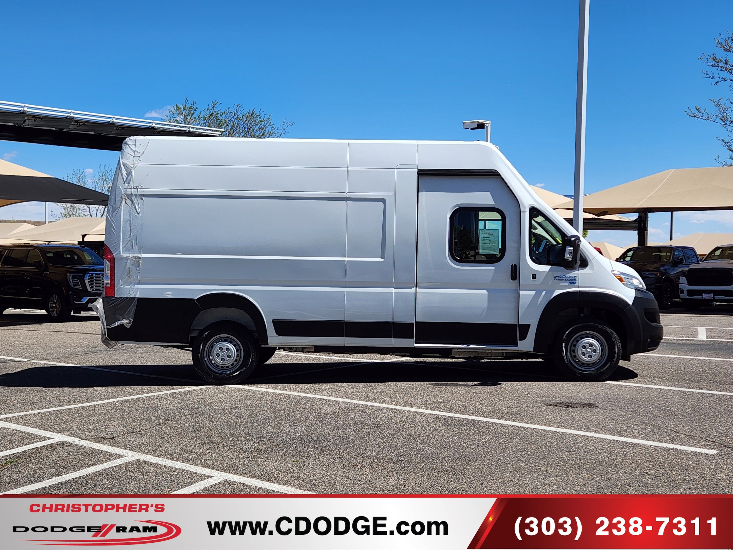 Used 2024 RAM ProMaster EV Delivery Van Base with VIN 3C6MRWAZ7RE140663 for sale in Golden, CO