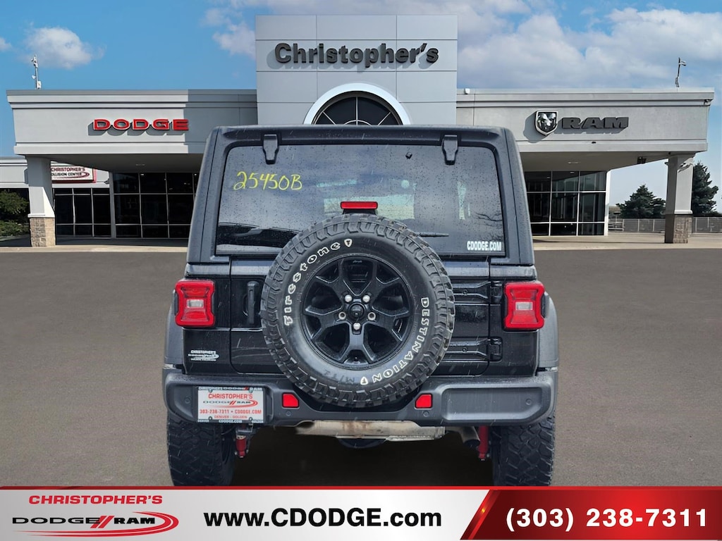 Used 2021 Jeep Wrangler Unlimited Willys SUV