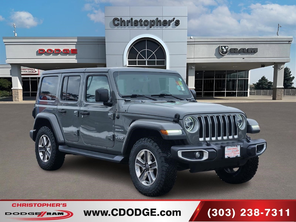 Used 2019 Jeep Wrangler Unlimited Sahara SUV