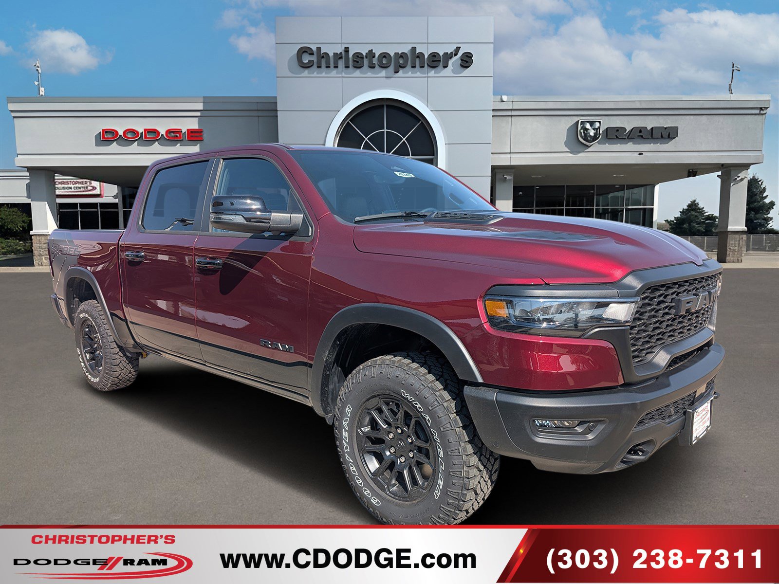 2025 Ram 1500 REBEL CREW CAB 4X4 5'7 BOX