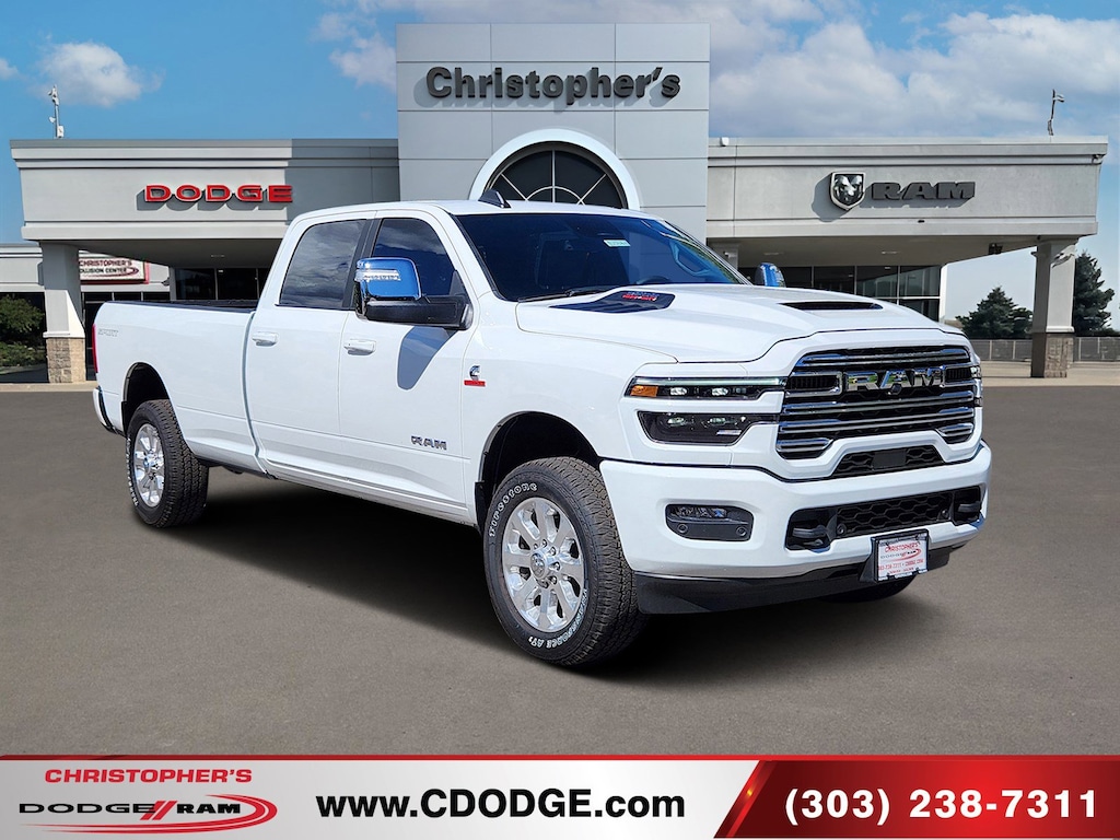 New 2025 Ram 3500 LARAMIE CREW CAB 4X4 8' BOX Pickup