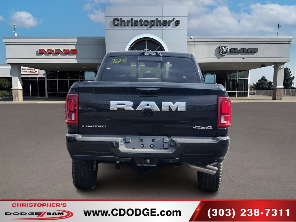 New 2026 Ram 3500 LIMITED CREW CAB 4X4 8' BOX Pickup