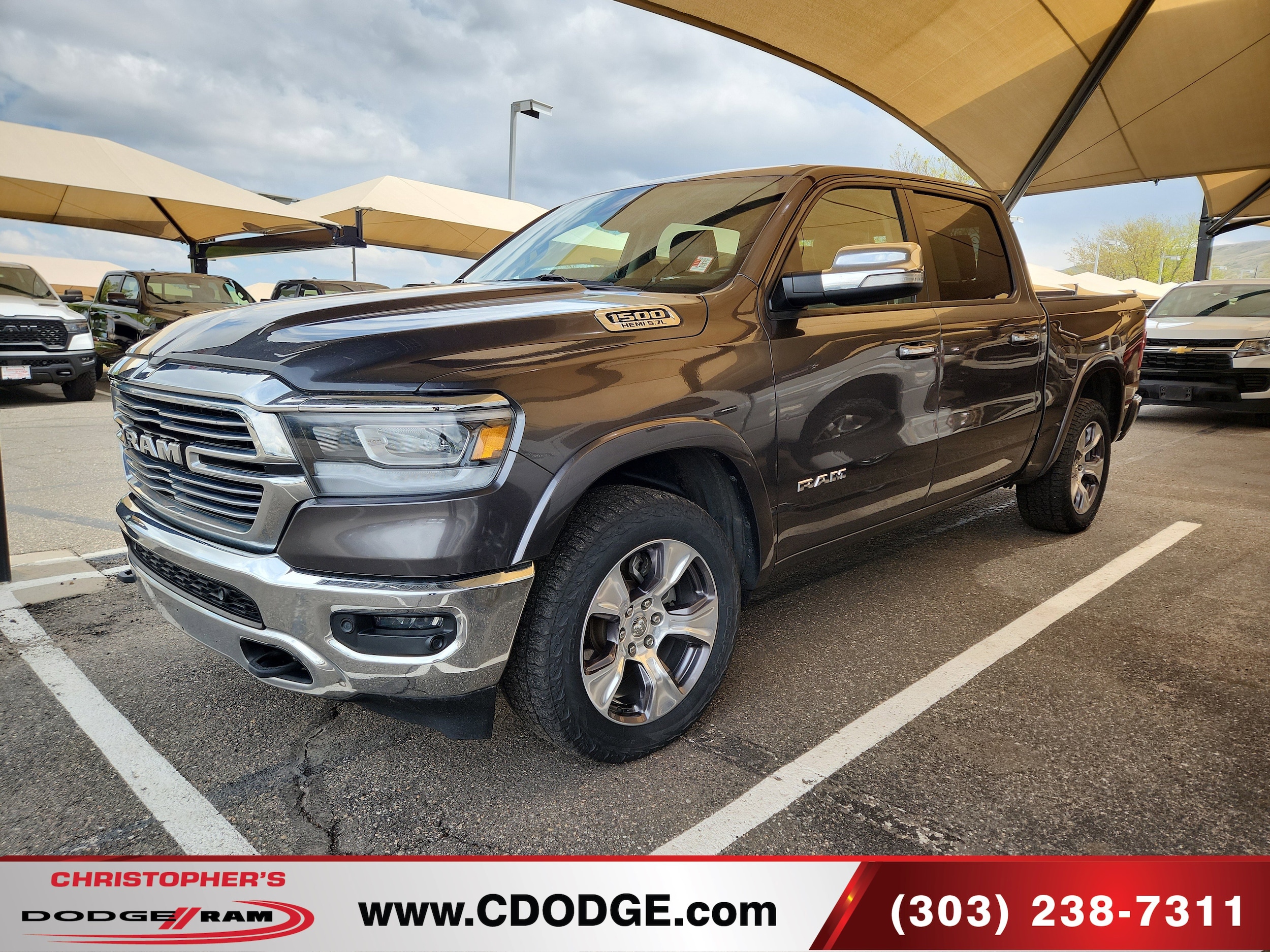 2020 RAM 1500 Laramie 4x4 Crew Cab 5'7's photo