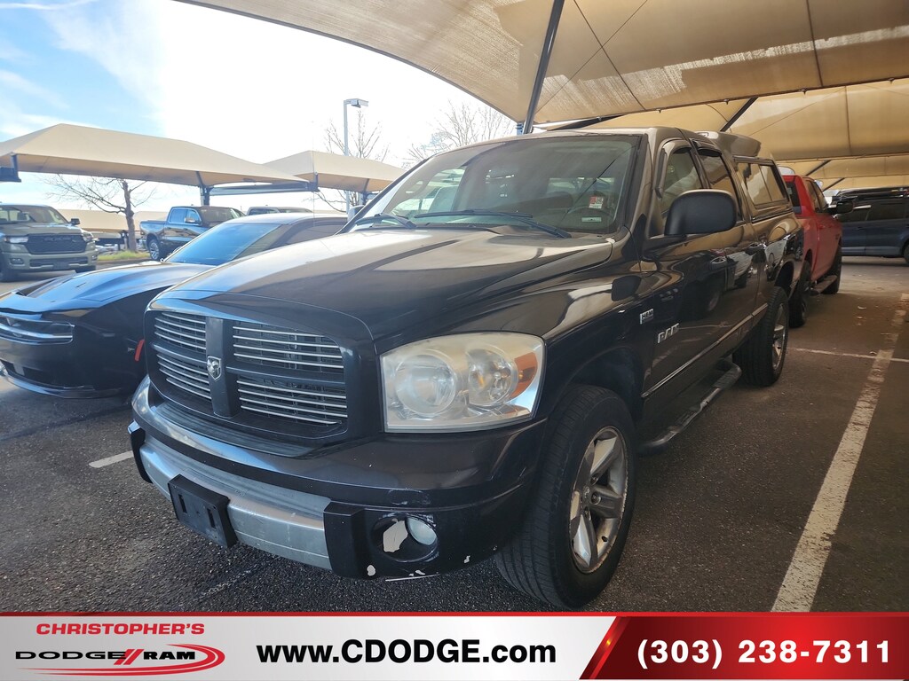 Used 2008 Dodge Ram 1500 SLT Crew Cab Pickup Truck Quad Cab