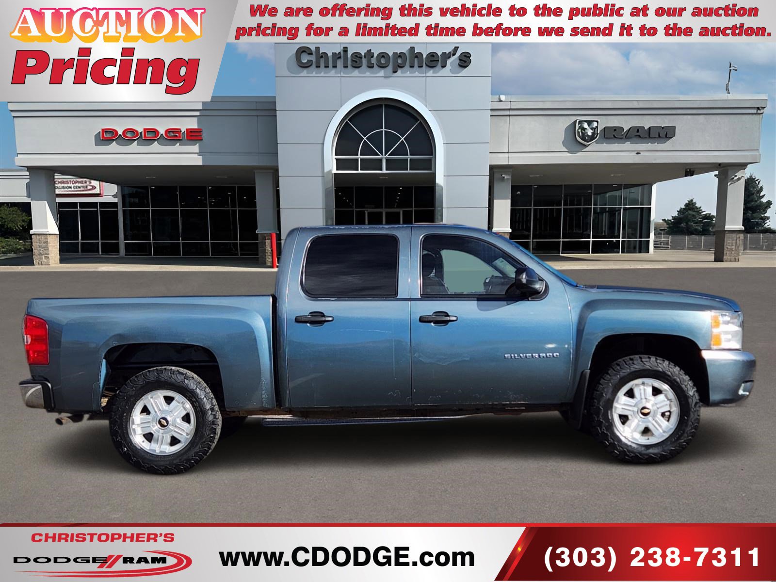 Used 2010 Chevrolet Silverado 1500 LT with VIN 3GCRKSE35AG128960 for sale in Golden, CO
