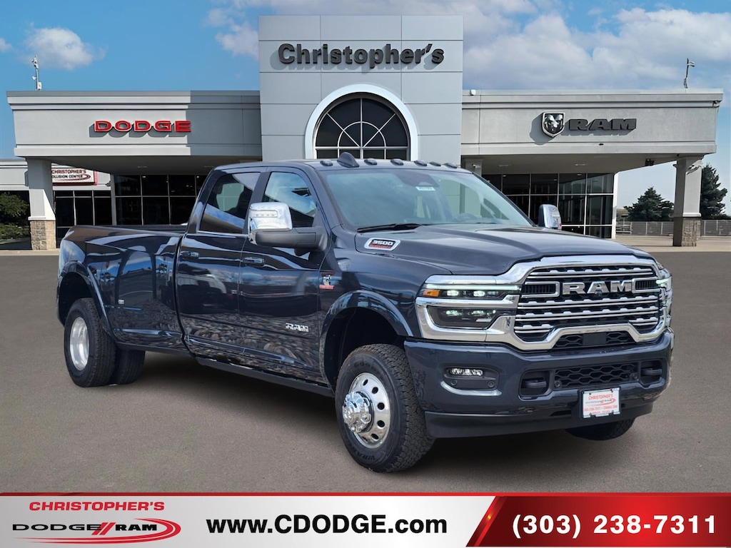 New 2026 Ram 3500 LIMITED LONGHORN CREW CAB 4X4 8' BOX Pickup