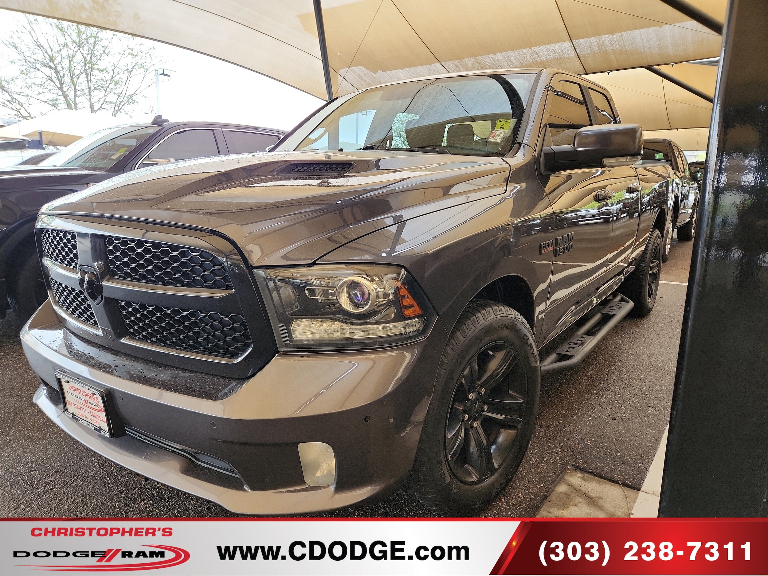2017 RAM 1500 Night 4x4 Quad Cab 6'4's photo