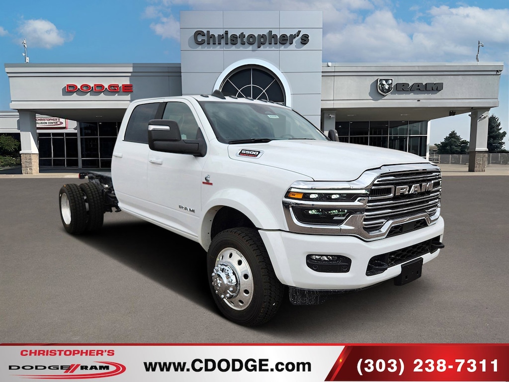 New 2025 Ram 5500 Chassis Cab 5500 BIG HORN CHASSIS CREW CAB 4X4 60' CA Pickup
