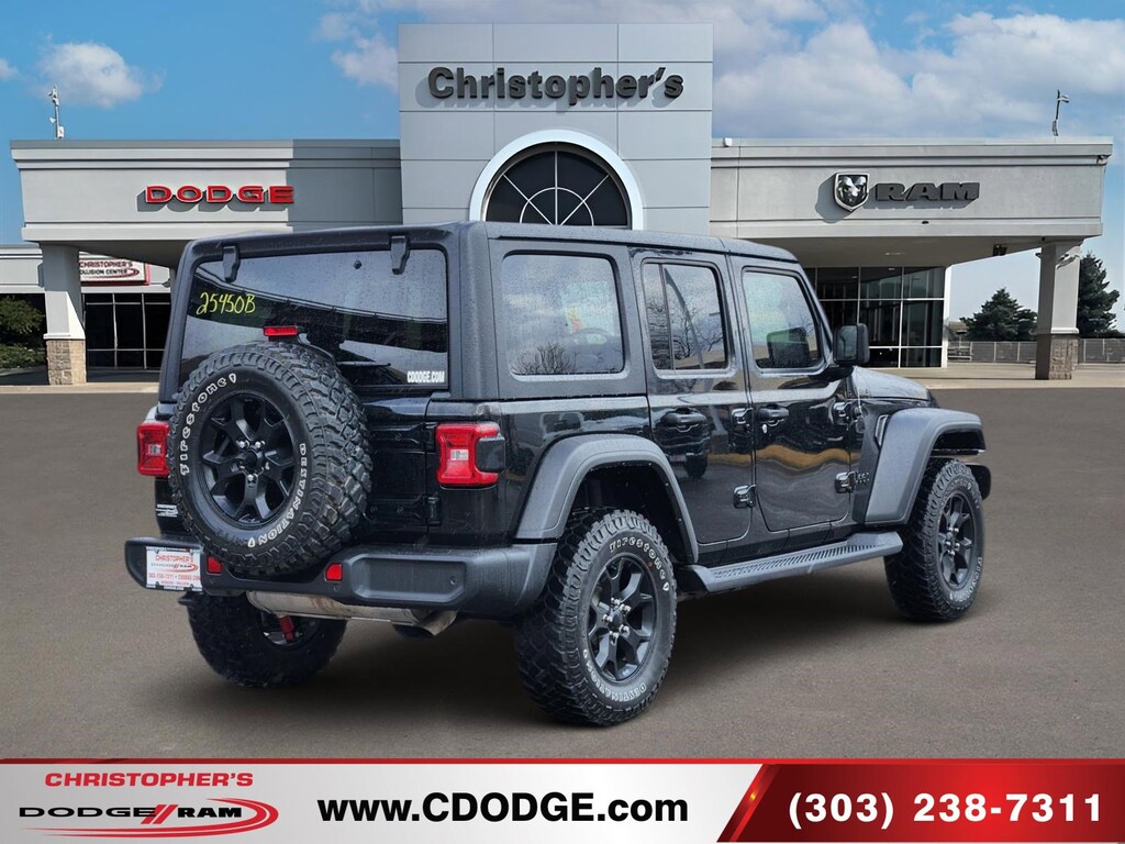 Used 2021 Jeep Wrangler Unlimited Willys SUV