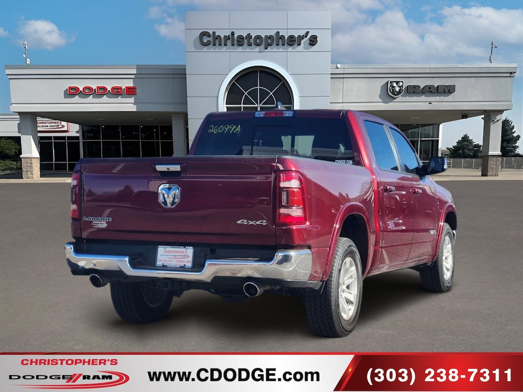 Used 2022 Ram 1500 Laramie Crew Cab Pickup Truck Crew Cab