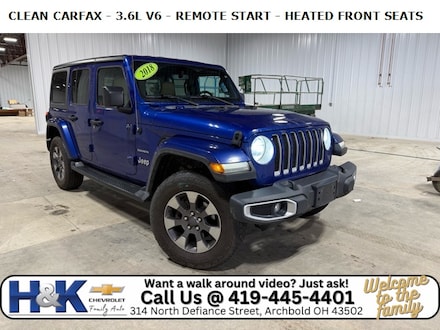 2018 Jeep Wrangler Unlimited Sahara SUV