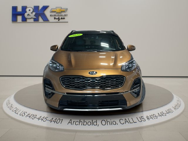 Used 2021 Kia Sportage SX Turbo with VIN KNDPR3A6XM7846397 for sale in Archbold, OH
