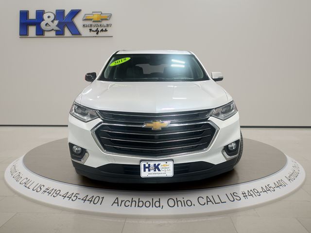 Used 2018 Chevrolet Traverse 3LT with VIN 1GNERHKW4JJ116820 for sale in Archbold, OH