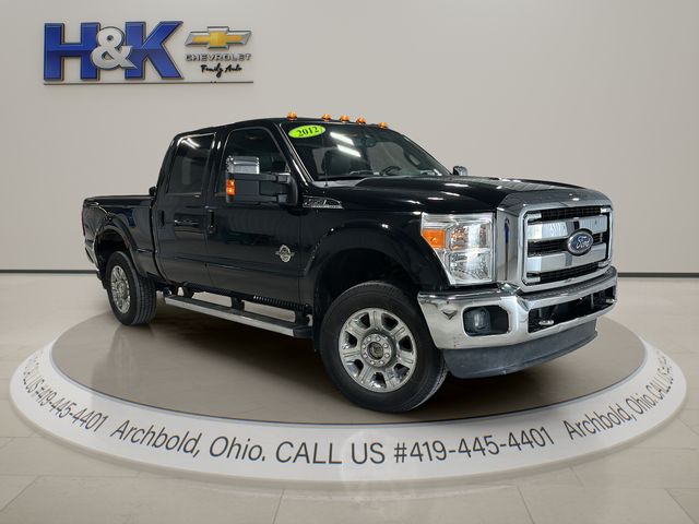 Used 2012 Ford F-350 Super Duty Lariat with VIN 1FT8W3BT7CEA28167 for sale in Archbold, OH