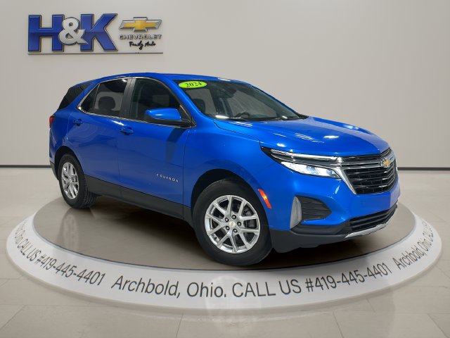 Used 2024 Chevrolet Equinox LT with VIN 3GNAXKEG3RS138288 for sale in Archbold, OH