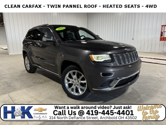2016 Jeep Grand Cherokee Summit