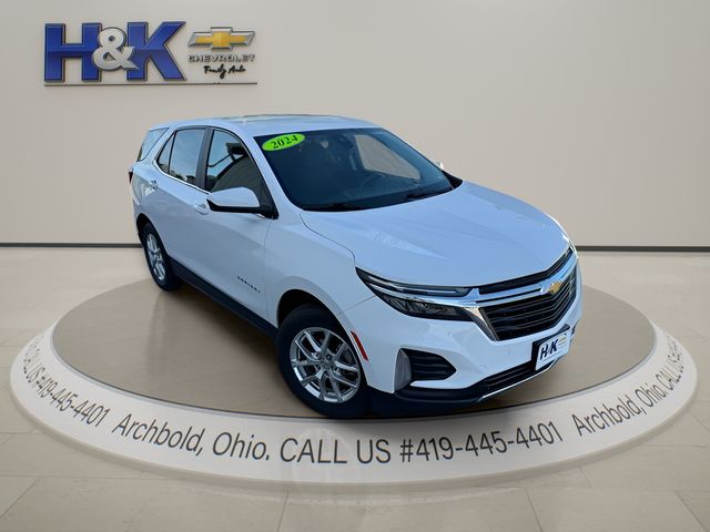 Used 2024 Chevrolet Equinox LT with VIN 3GNAXKEG4RS238139 for sale in Archbold, OH