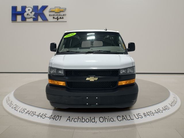 Used 2021 Chevrolet Express Cargo 1WT with VIN 1GCWGBFP6M1182776 for sale in Archbold, OH