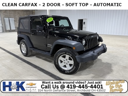 2018 Jeep Wrangler JK Sport SUV