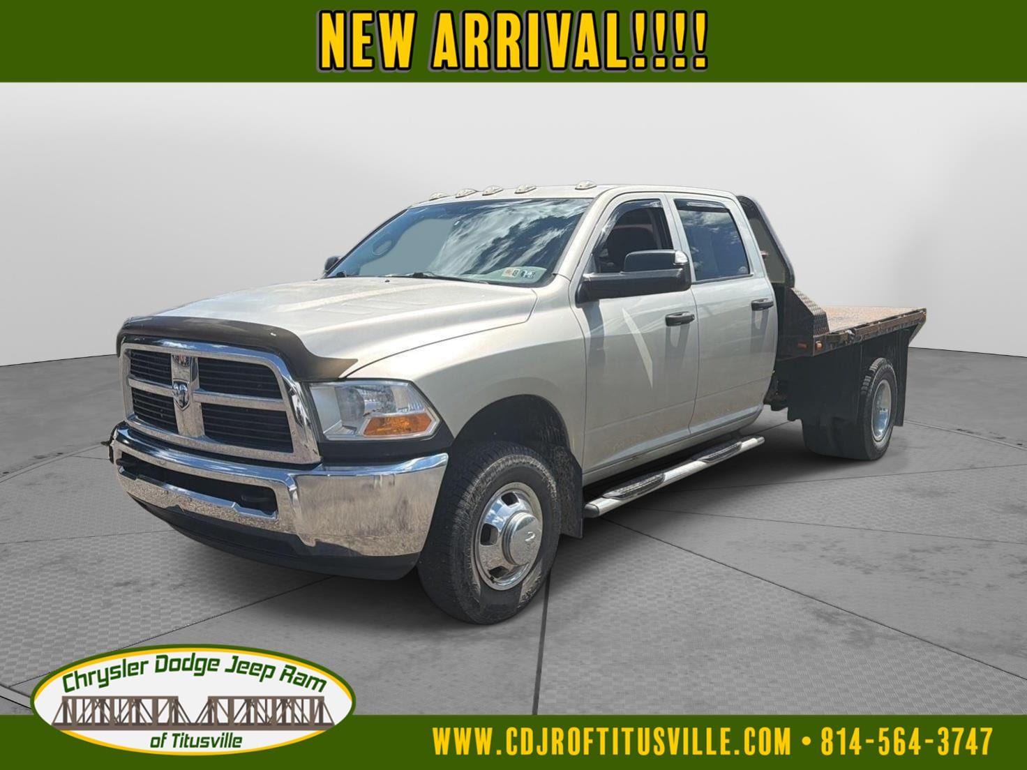 2010 RAM 3500 ST 4X4 Crew Cab LWB DRW's photo