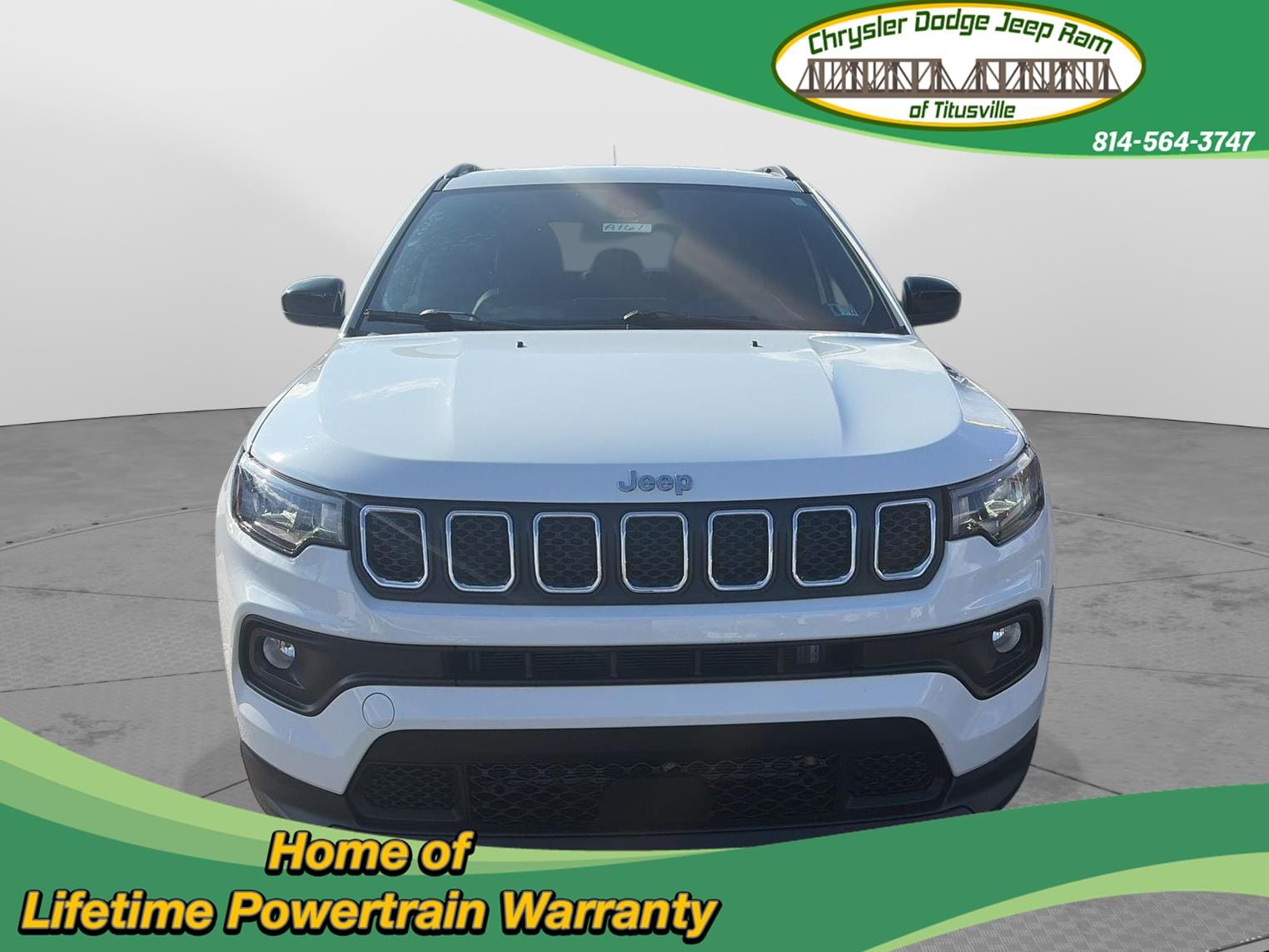 Used 2023 Jeep Compass Latitude with VIN 3C4NJDBN0PT563615 for sale in Titusville, PA