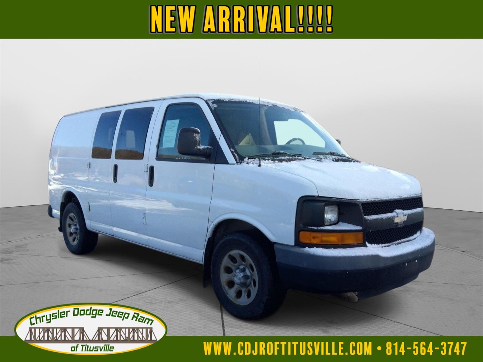 2009 Chevrolet Express Cargo Work Van