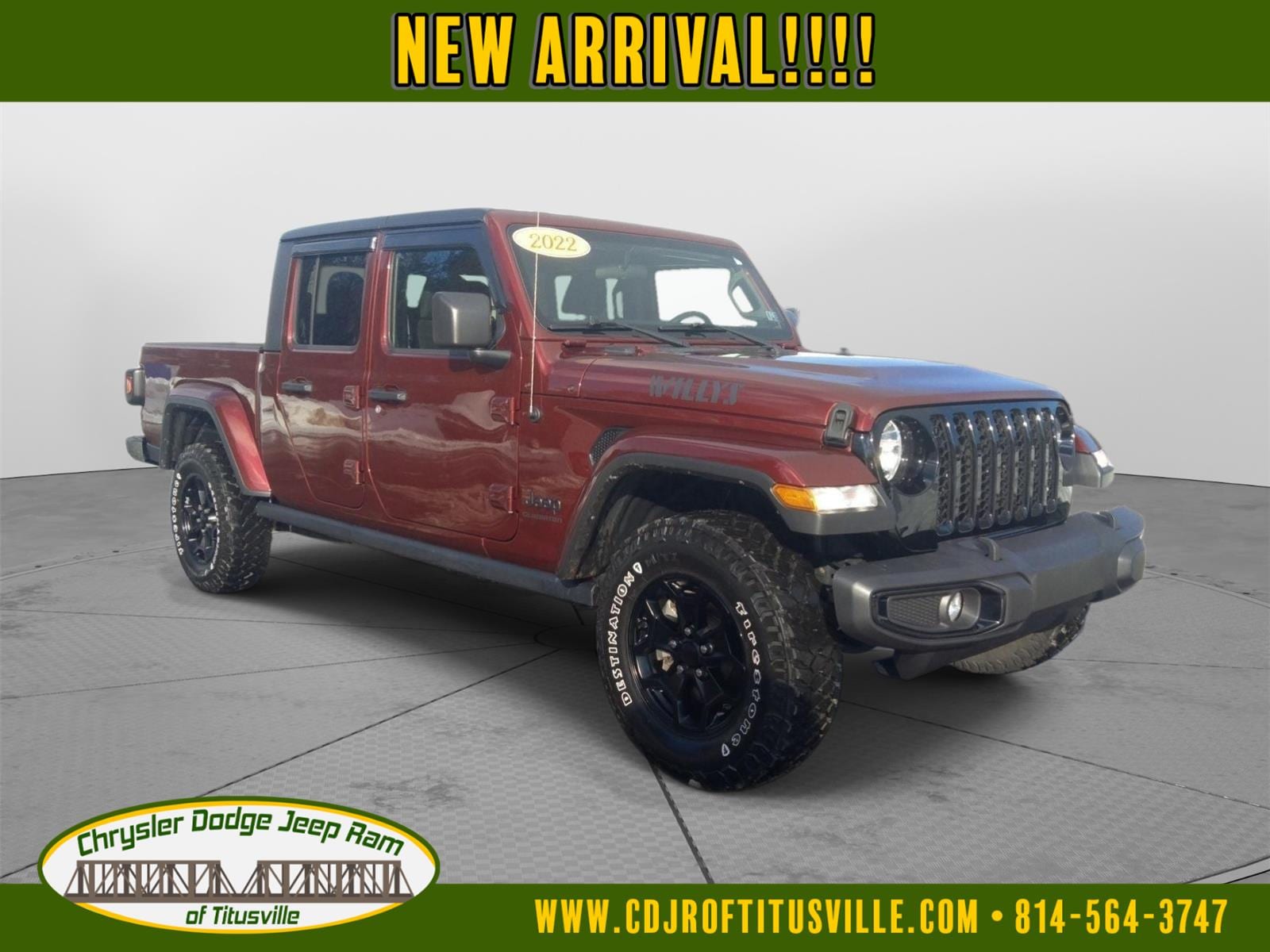 2022 Jeep Gladiator WILLYS