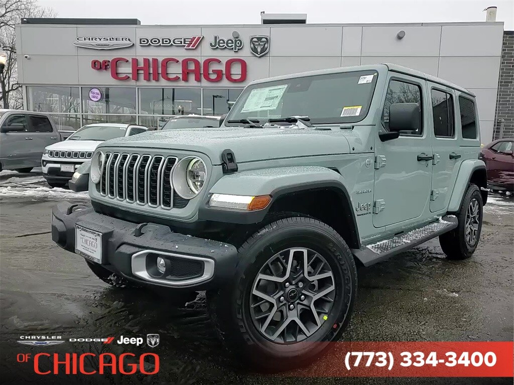 New 2024 Jeep Wrangler 4DOOR SAHARA For Sale Chicago IL