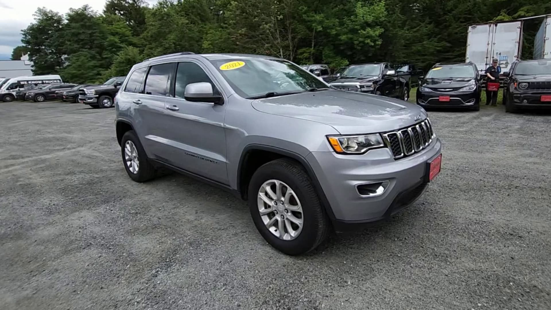 Used 2021 Jeep Grand Cherokee Laredo E with VIN 1C4RJFAG0MC600525 for sale in Claremont, NH