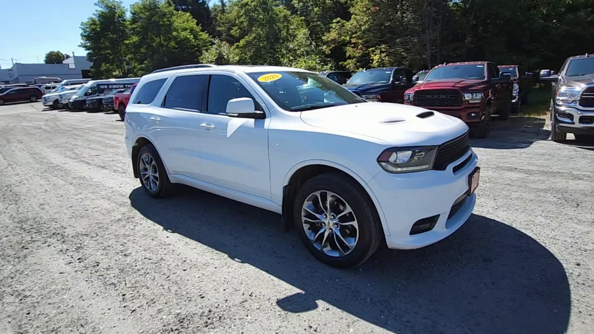 Used 2020 Dodge Durango GT Plus with VIN 1C4RDJDG8LC187550 for sale in Claremont, NH