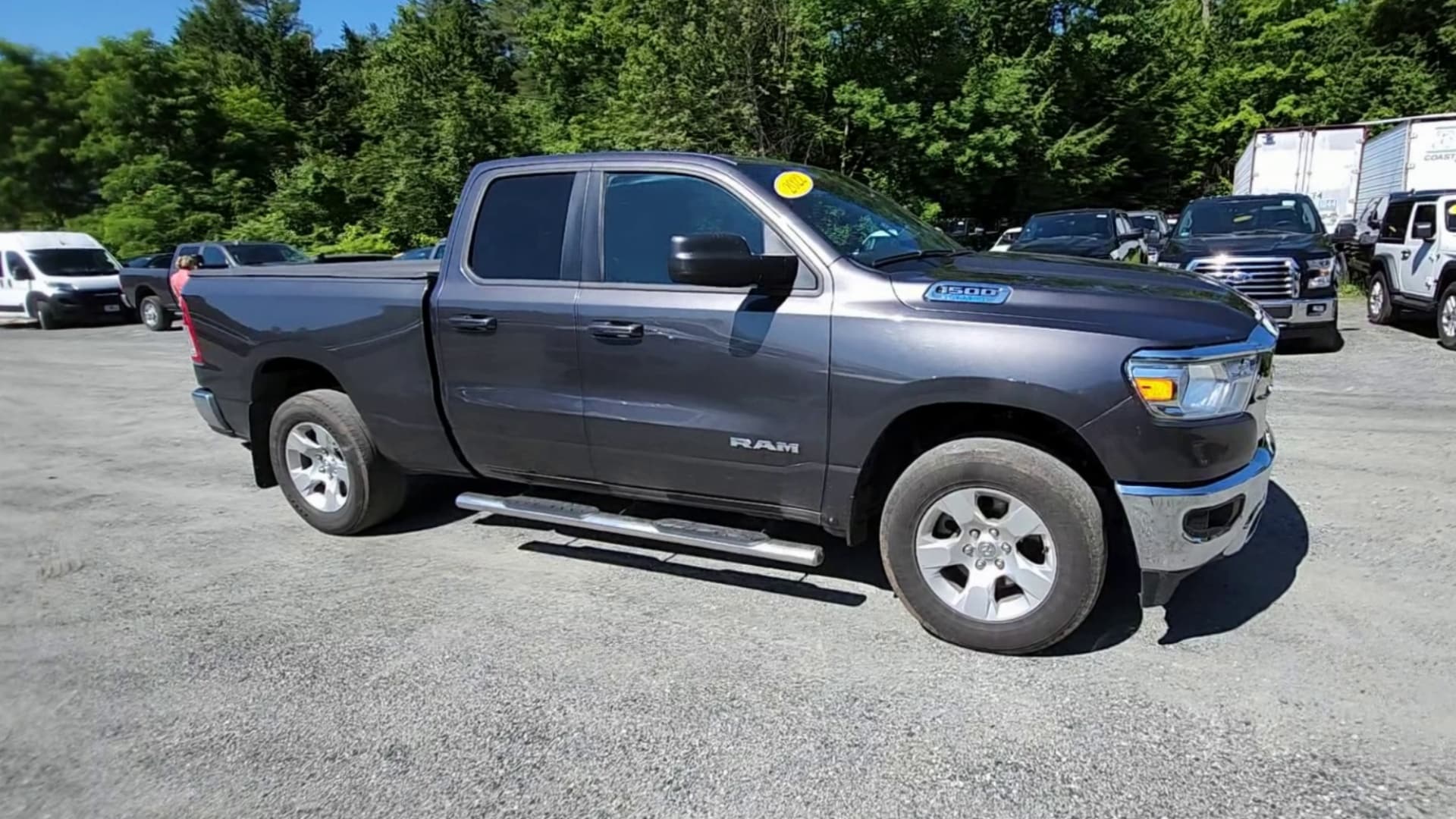 Certified 2022 RAM Ram 1500 Pickup Big Horn/Lone Star with VIN 1C6RRFBG2NN238623 for sale in Claremont, NH