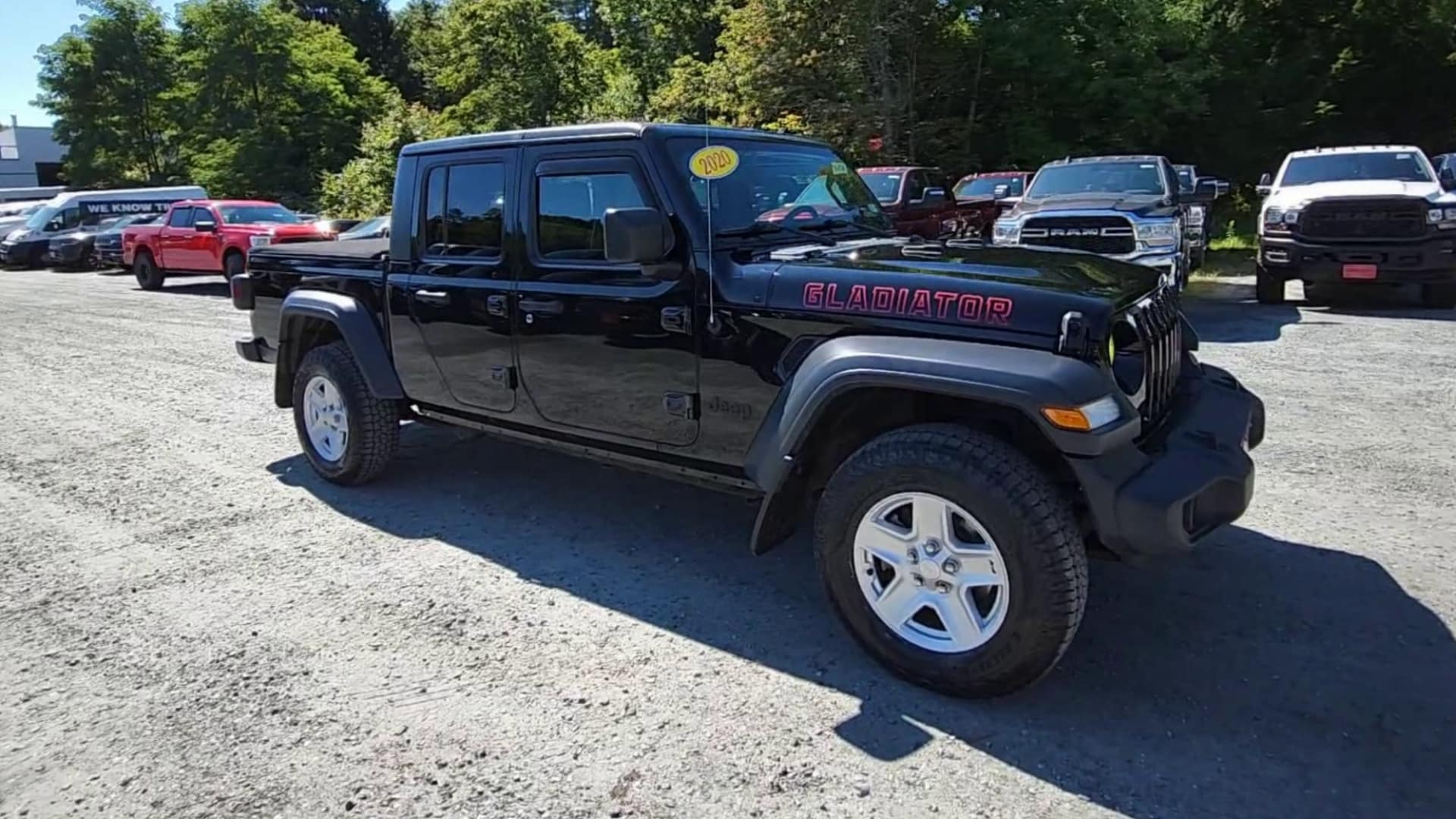 Used 2020 Jeep Gladiator Sport S with VIN 1C6HJTAG0LL136426 for sale in Claremont, NH