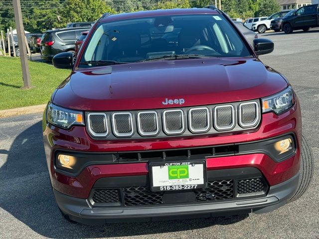 Certified 2022 Jeep Compass Latitude with VIN 3C4NJDBB1NT110400 for sale in Clifton Park, NY