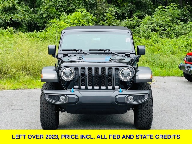 Used 2023 Jeep Wrangler 4xe Rubicon 4XE with VIN 1C4JJXR65PW581021 for sale in Clifton Park, NY