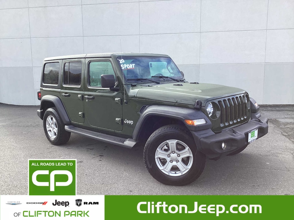 Used 2020 Jeep Wrangler Unlimited Sport S