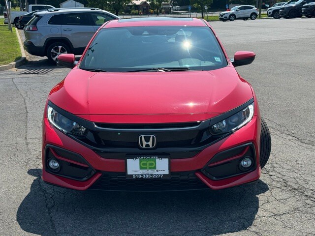 Certified 2021 Honda Civic Hatchback EX with VIN SHHFK7H69MU400697 for sale in Clifton Park, NY