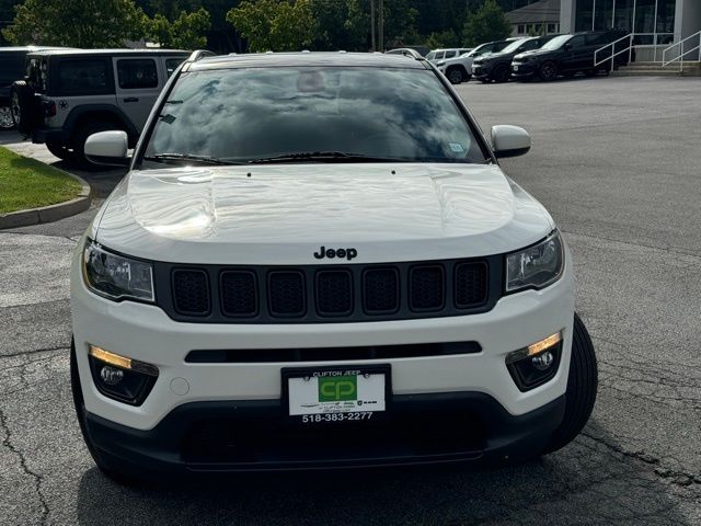 Certified 2021 Jeep Compass Altitude with VIN 3C4NJDBB5MT554751 for sale in Clifton Park, NY