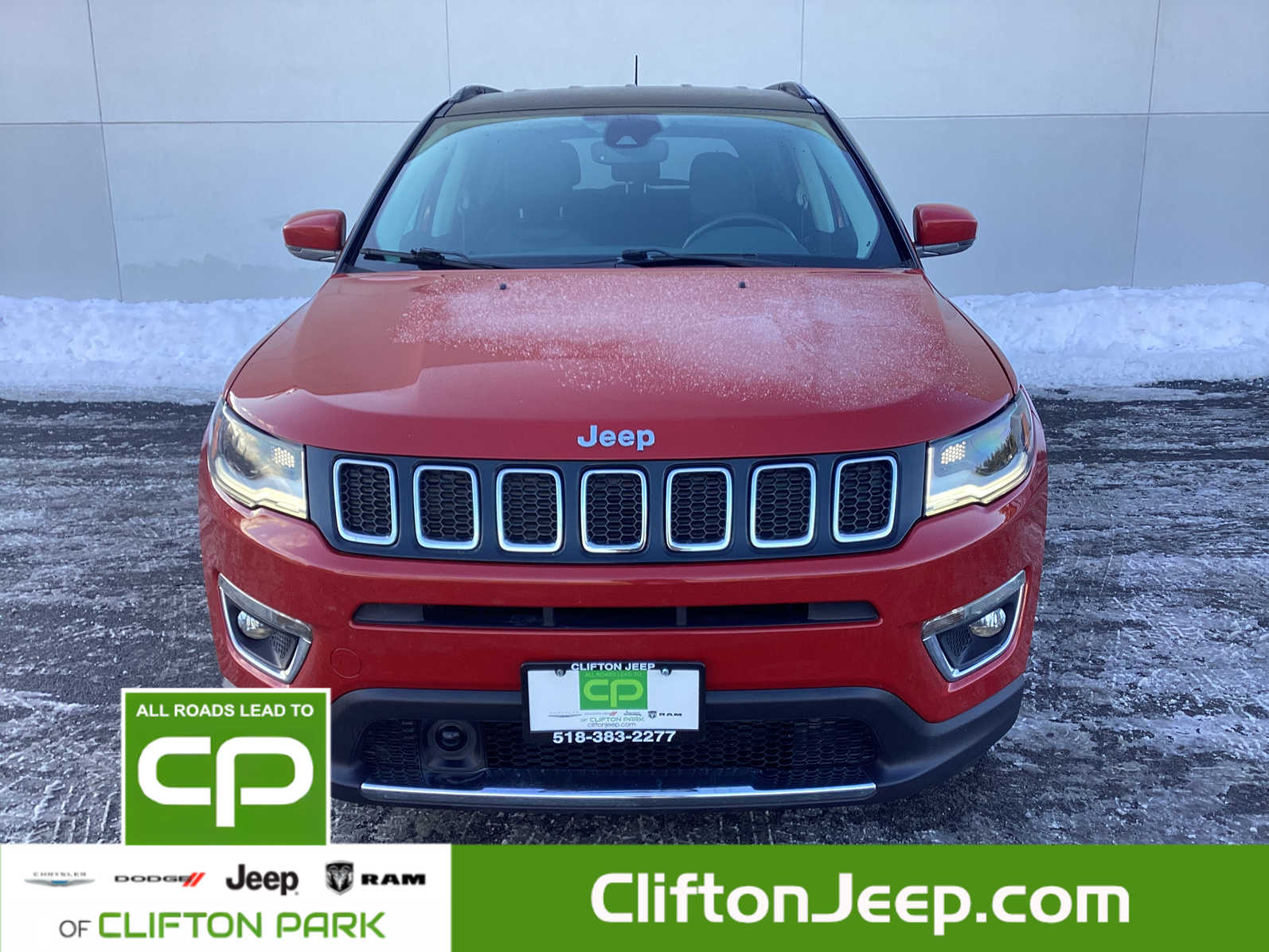 Used 2019 Jeep Compass Limited with VIN 3C4NJDCB6KT716222 for sale in Clifton Park, NY