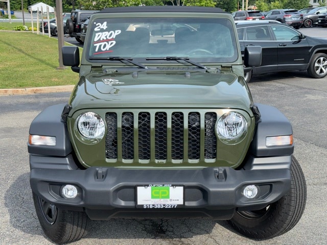 Used 2024 Jeep Wrangler 2-Door Sport with VIN 1C4PJXAN6RW118515 for sale in Clifton Park, NY