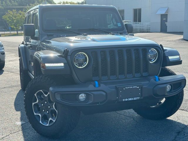 Used 2023 Jeep Wrangler 4xe Rubicon 4XE with VIN 1C4JJXR61PW581341 for sale in Clifton Park, NY