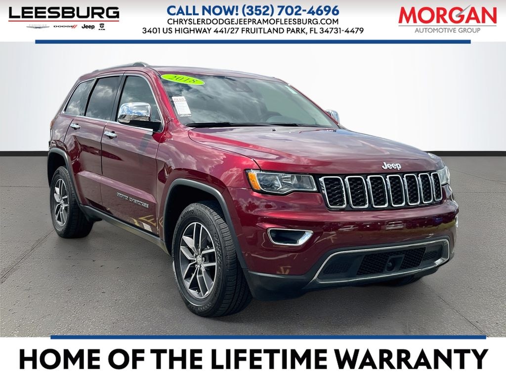 Used 2018 Jeep Grand Cherokee Limited RWD SUV